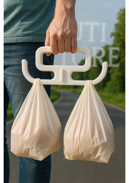 Çok Amaçlı Market Pazar Poşet Taşıma Aparatı-Poşet Tutucu Taşıma Kiti 19-9