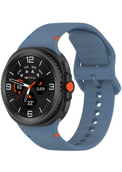 Samsung Galaxy Watch 8 40MM 44MM Classic 46MM ile Uyumlu Kordon Lansman Silikon Kayış