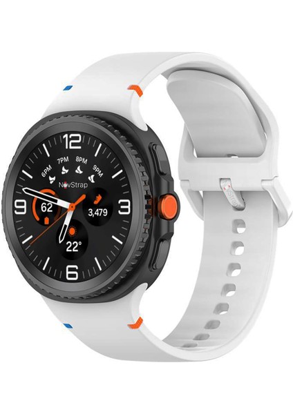 Samsung Galaxy Watch 8 40MM 44MM Classic 46MM ile Uyumlu Kordon Lansman Silikon Kayış