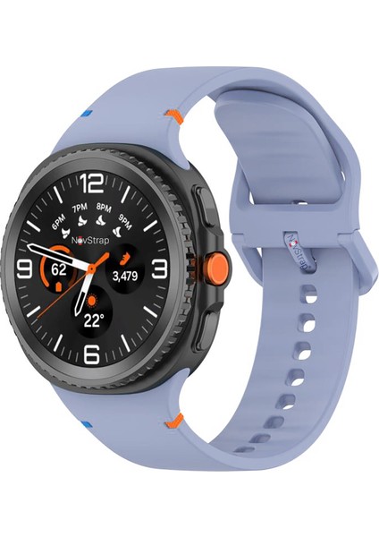 Samsung Galaxy Watch 8 40MM 44MM Classic 46MM ile Uyumlu Kordon Lansman Silikon Kayış