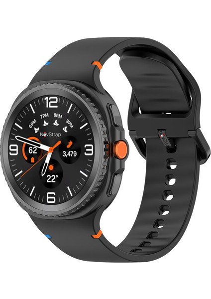 Samsung Galaxy Watch 8 40MM 44MM Classic 46MM ile Uyumlu Kordon Lansman Silikon Kayış