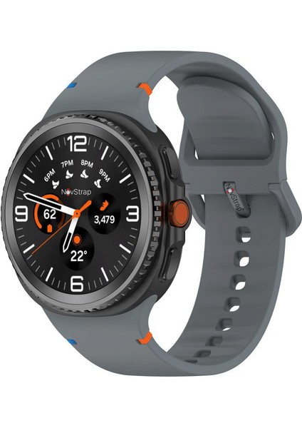Samsung Galaxy Watch 8 40MM 44MM Classic 46MM ile Uyumlu Kordon Lansman Silikon Kayış