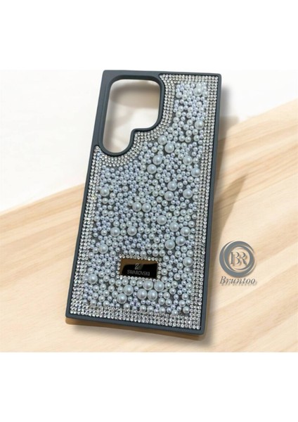 Samsung Galaxy S24 Ultra Taşlı Kılıf Inci Boncuk Beaded Kapak fiyatları