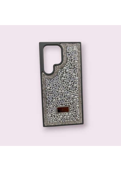 Samsung Galaxy S24 Ultra Taşlı Kılıf Inci Boncuk Beaded Kapak modelleri