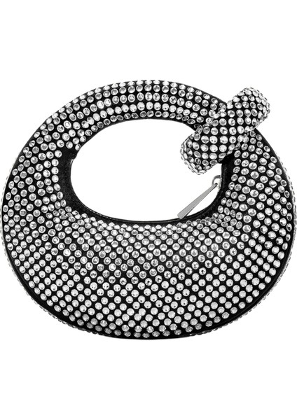 Jw Peı Siyah Kristal Mini Üst Saplı Çanta fiyatları