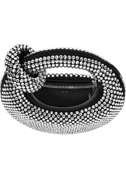 Jw Peı Siyah Kristal Mini Üst Saplı Çanta indirimleri