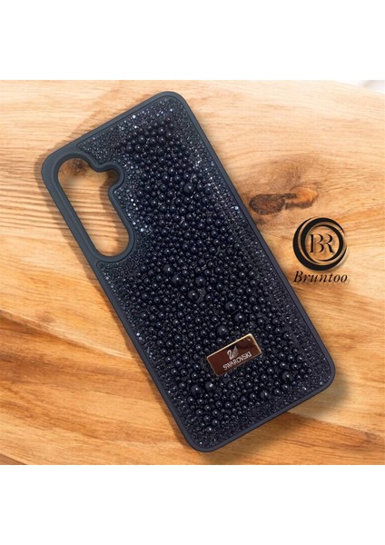 Samsung Galaxy S23 Taşlı Kılıf Inci Boncuk Beaded Kapak