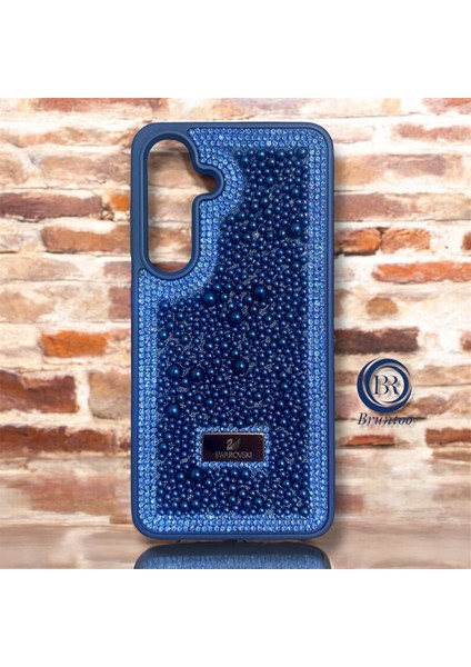 Samsung Galaxy S24 Taşlı Kılıf Inci Boncuk Beaded Kapak