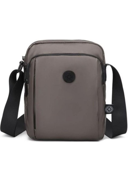 Şık Unisex Metalik Çapraz Askılı Çanta - Modern ve Hafif Tasarım