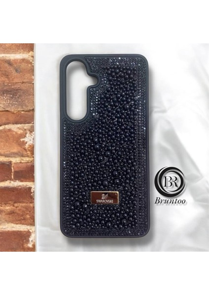 Samsung Galaxy S24 Taşlı Kılıf Inci Boncuk Beaded Kapak