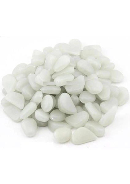 Gece Karanlıkta Işık Vererek Parlayan Dekoratif Çakıl Taşları fırsatları