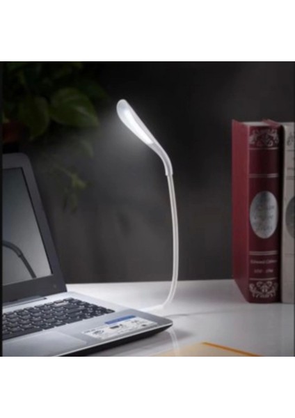 USB Girişli 14 Ledli 3 Kademeli Dokunmatik Masa/kitap Okuma Lambası Ledi Beyaz fırsatları