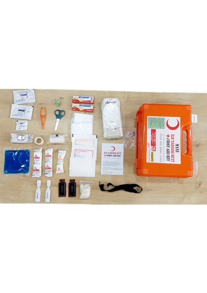Duvara Monte Edilebilir Ilk Yardım Çantası - 24 Parça fiyatları