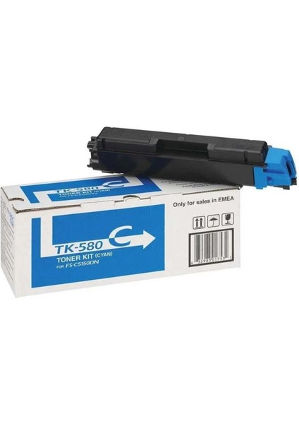 Muadil Toner Kyocera TK-580 Cy