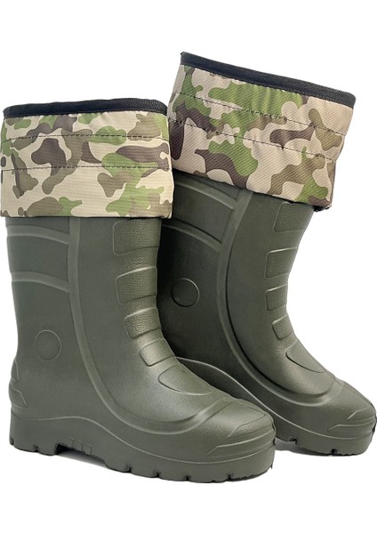 Areva Eva Diz Altı Çizme Termal Çoraplı Hafif