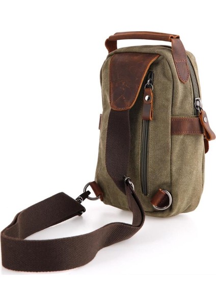 Yeşil Kanvas Omuz Askılı Çapraz Çanta, Şık ve Kullanışlı Tasarım modelleri