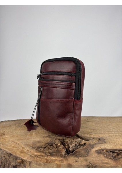 Hakiki Deri Unisex Telefon Çantası, Deri Bel Çantası, Çok Bölmeli Deri Omuz Çantası modelleri