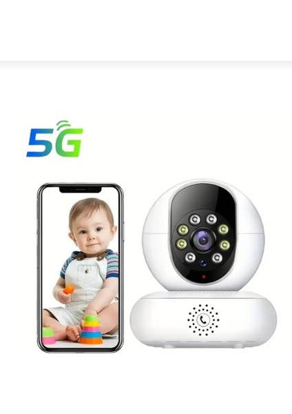 5g Destekli Interkom Mobil Uzaktan Bebek Izleme Hareket Sensörlü Ev, Ofis, Hayvan, Yaşlı, Bakıcı Kamera