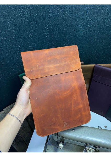 Crazy Dana Derisi MacBook Air & Pro 13.3'' 14'' Inç Uyumlu Zarf Kılıf, Minimalist Laptop Kılıfı modelleri