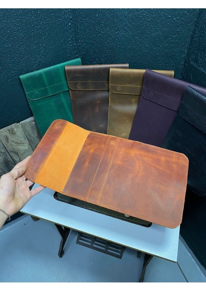 Crazy Dana Derisi MacBook Air & Pro 13.3'' 14'' Inç Uyumlu Zarf Kılıf, Minimalist Laptop Kılıfı indirimleri