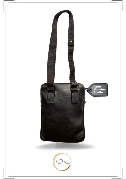 Hakiki Deri Siyah Postacı Çantası, Şık ve Kullanışlı Tasarım fiyatları