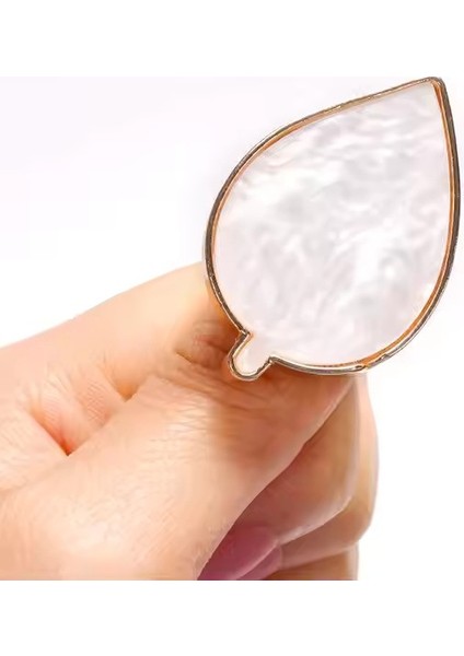 Yüzük Nail Art Oje ve Boya Karıştırma Paleti Kalp