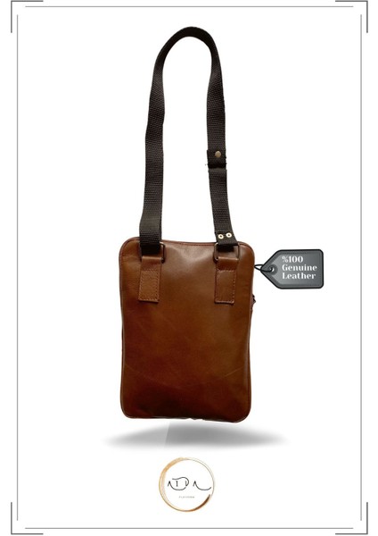 Hakiki Deri Kahverengi Postacı Çantası, Şık ve Kullanışlı Tasarım, 2022 Modeli fiyatları
