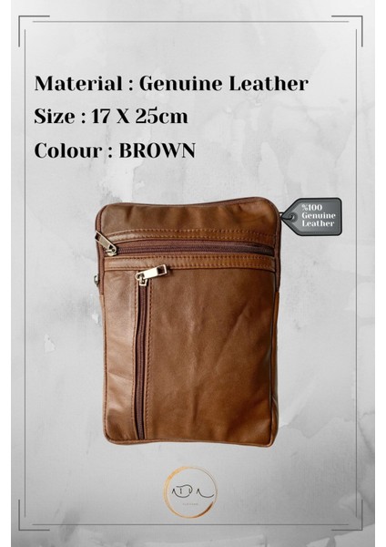 Hakiki Deri Kahverengi Postacı Çantası, Şık ve Kullanışlı Tasarım, 2022 Modeli modelleri