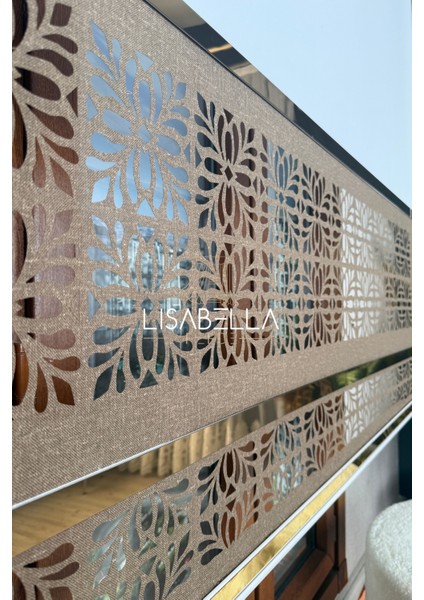 "eliteline – Ara Renkli Lüks Lazer Stor Perde" modelleri