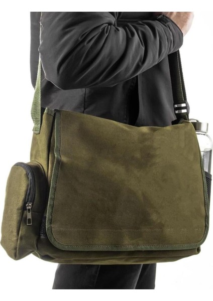 Yeşil Unisex Postacı Çantası, Şık ve Kullanışlı Eşya Taşıma Çözümü