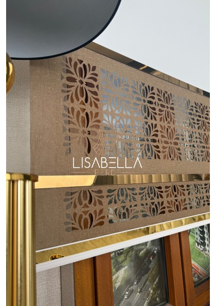 "eliteline – Ara Renkli Lüks Lazer Stor Perde" fiyatları