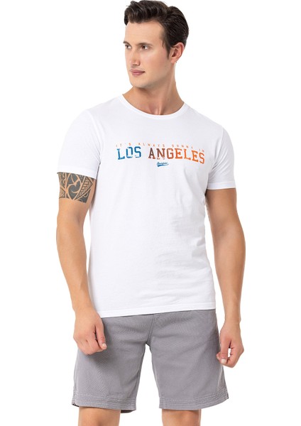 Term Erkek Beyaz Tişört