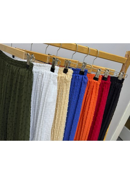 Kabartma Desenli Şifon Etek modelleri