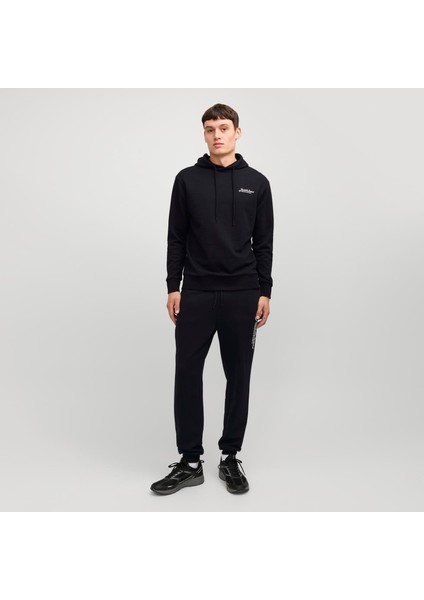 Erkek Gögüs Minimal Logo Baskili Kapüsonlu Sweatshirt - Beau fiyatları