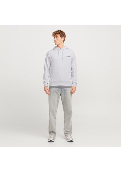 Erkek Gögüs Minimal Logo Baskili Kapüsonlu Sweatshirt - Beau fiyatları