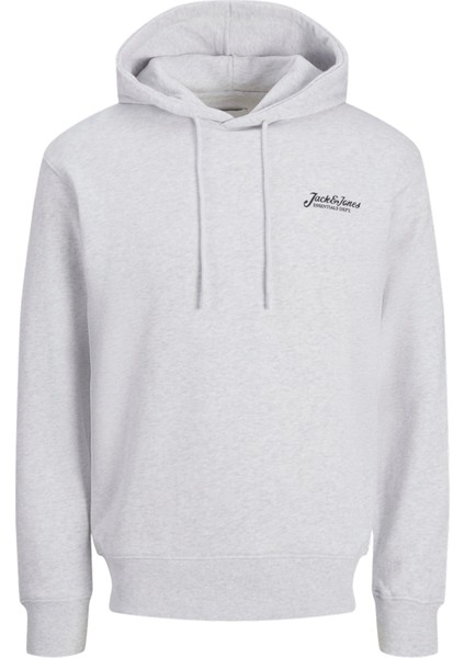 Erkek Gögüs Minimal Logo Baskili Kapüsonlu Sweatshirt - Beau indirimleri