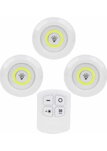 Kablosuz Pilli Işıldak Masa Lambası Mutfak Tezgah Altı Banyo Dolabı Dolap Içi fiyatları