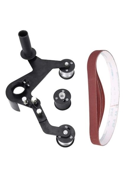 Wood 0059 Taş Motoruna Takılır Esnek Şerit Zımpara Aparatı