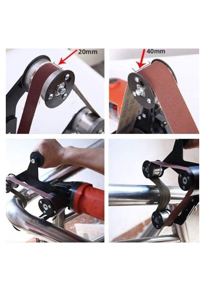 Wood 0059 Taş Motoruna Takılır Esnek Şerit Zımpara Aparatı fırsatları