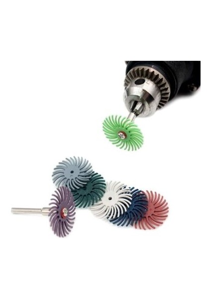 Wood 0085 Gravür Polisaj Parlatma Zımpara Seti 10 Parça Kıl Disk fırsatları