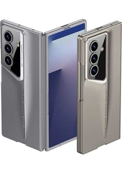 Samsung Galaxy Z Fold 7 Kılıf Kamera Korumalı Arkası Dalgalı Lens Çevresi Parlak Sert Procase fırsatları