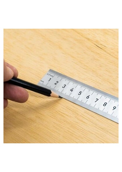 0200 Çift Taraflı Çelik Cetvel 500 mm fırsatları