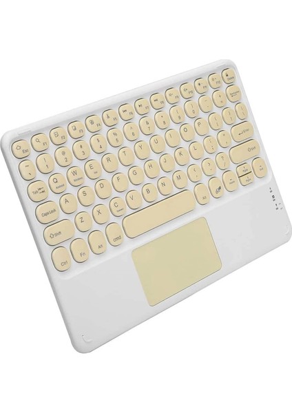 Touchpad Uyumlu Bluetooth Klavye Slim Kablosuz Wifi Q Klavye fiyatları