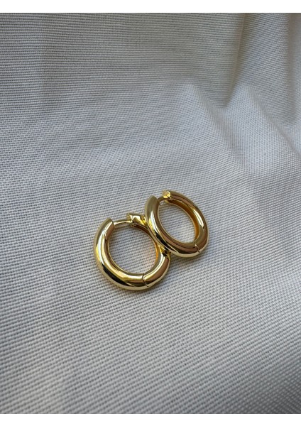 Kalın Boru Küçük Boy Halka Küpe modelleri