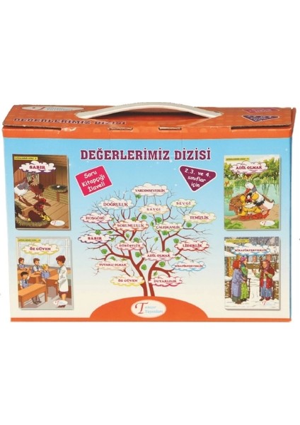 Değerlerimiz 16 Kitap Set Tanışır Yayın