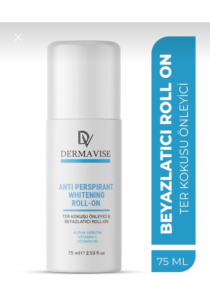 Antiperspirant Roll-On Kadınlar İçin Aydınlatıcı Etki 75 ml Niacinamide İçerir fiyatları