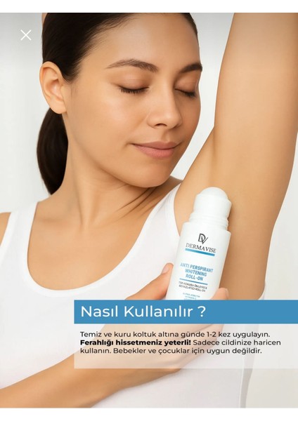 Antiperspirant Roll-On Kadınlar İçin Aydınlatıcı Etki 75 ml Niacinamide İçerir fırsatları