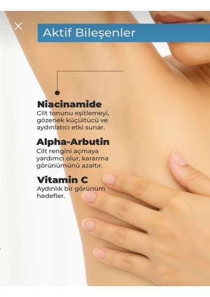 Antiperspirant Roll-On Kadınlar İçin Aydınlatıcı Etki 75 ml Niacinamide İçerir indirimleri