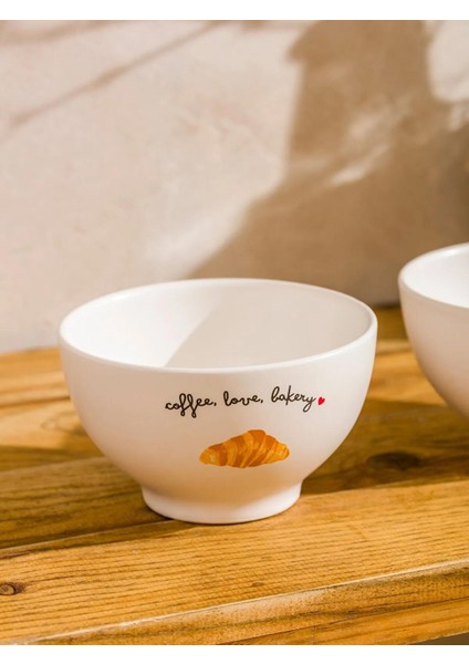 Lcw Home Baskılı Seramik Kase Seti 2'li 14 cm (W5) fiyatları