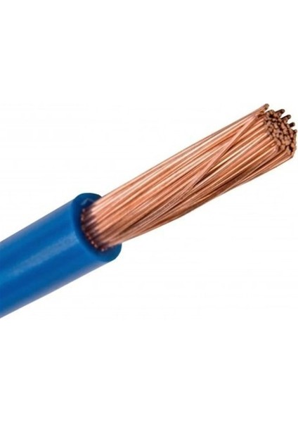 Nyaf Kablo Mavi Bakır 1x1 - Elektrik Tesisatı Için Kaliteli Kablo